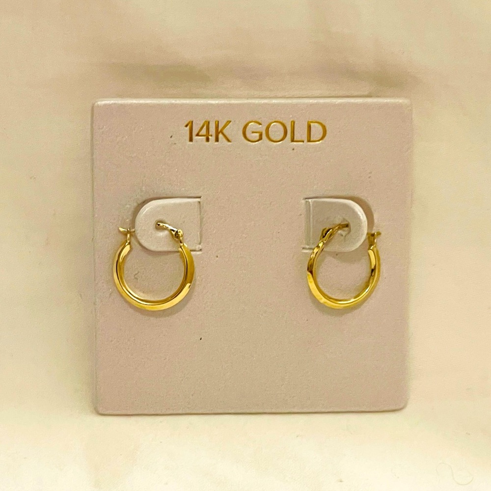 14 K Gold Earrings